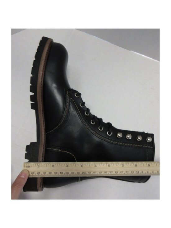Belstaff Boots 11 Marshall Leather Heritage Moto Combat Vibram NEW main image 13